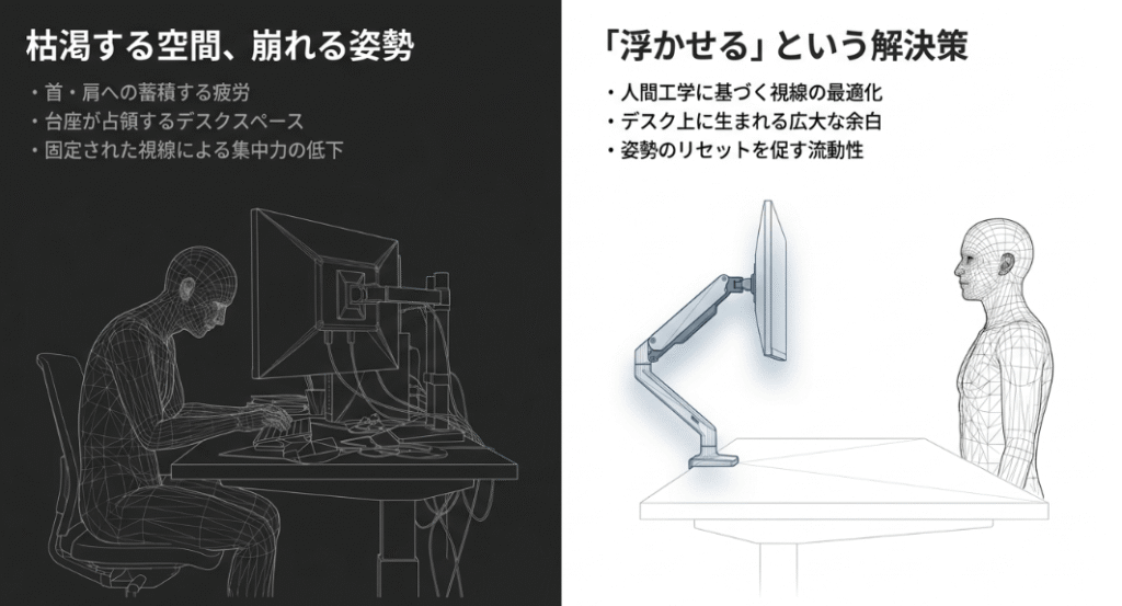 エルゴトロン LX レビュー】1年使った正直な感想｜設置・調整方法・他