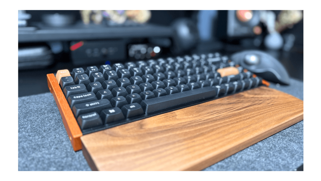 レビュー！木目のKeychron K2 HEの気になる打鍵感や性能・使い心地・を 