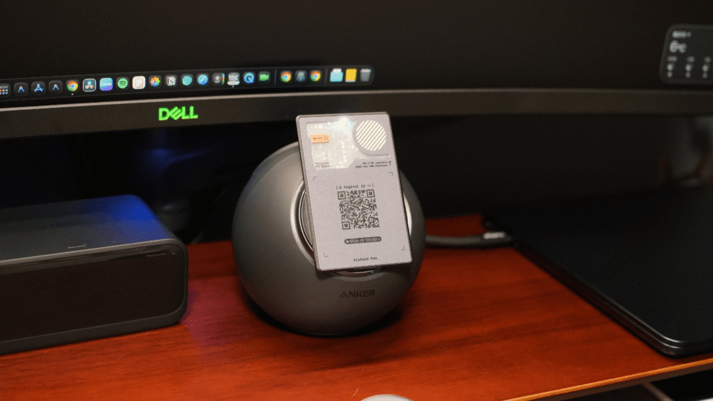 Air Card Pro Dualのワイヤレス充電