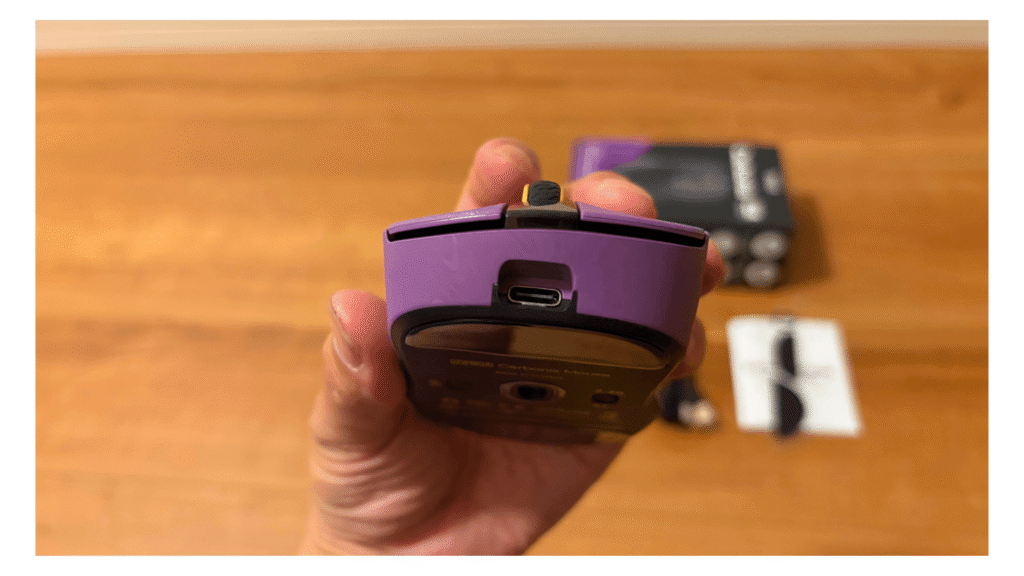 Carbonis Mouseの底面ソール