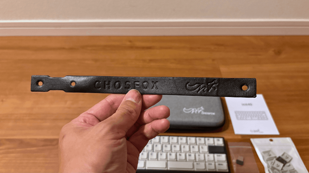 組み立て済みのChosfox Init40本体