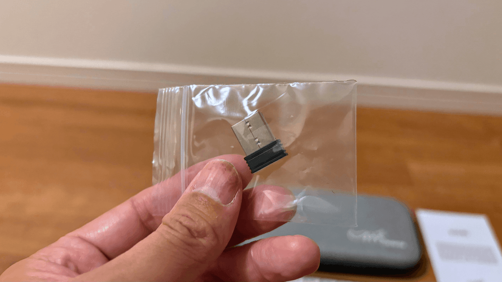 Init40付属の2.4GHz USBレシーバー