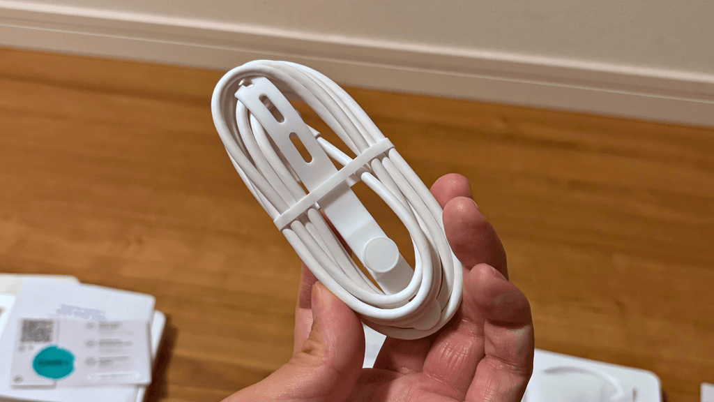 ESR Cyclone 25Wに付属のUSB Type-Cケーブル