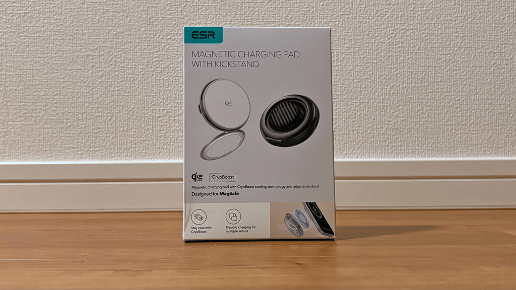ESR Cyclone 25W マグネット充電パッドのレビュー