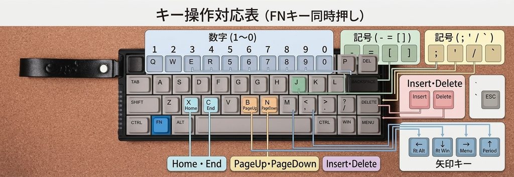 Init40の数字・記号の入力方法