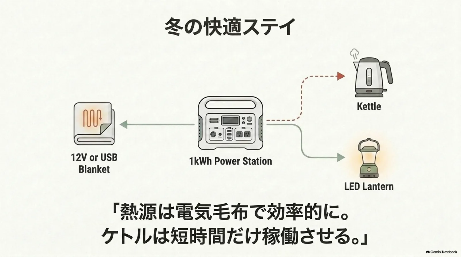冬の車中泊に向く電気毛布中心の組み合わせ